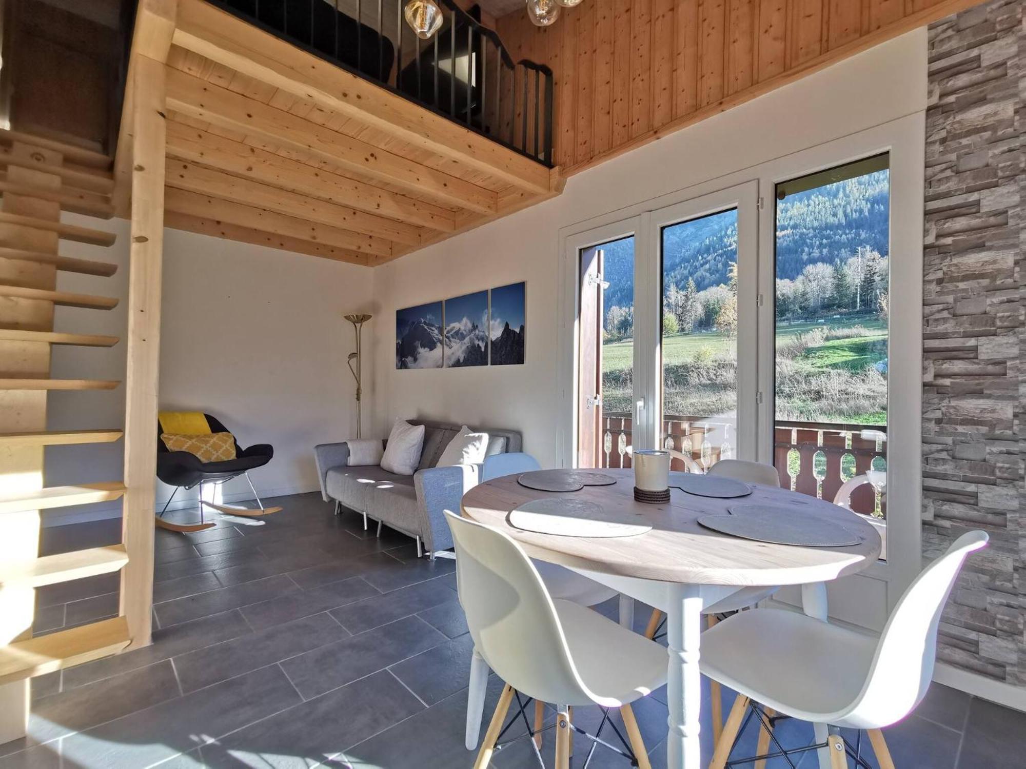 Apartamento Apt Nala - Sunny Renovated Duplex - 2Bed Apt - Views - Hikes Les Houches Exterior foto
